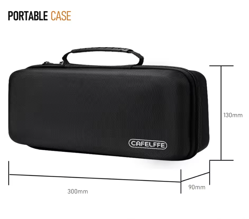 Travel bag for portable coffee machine